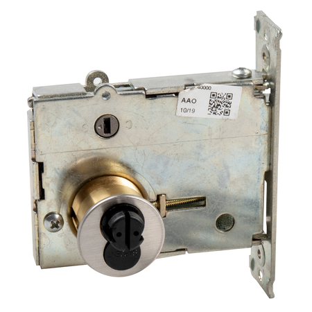 SARGENT Mortise DoubleCylinder Deadbolt, Mortise LFIC Housing Less Core, US26D 60-4874 26D